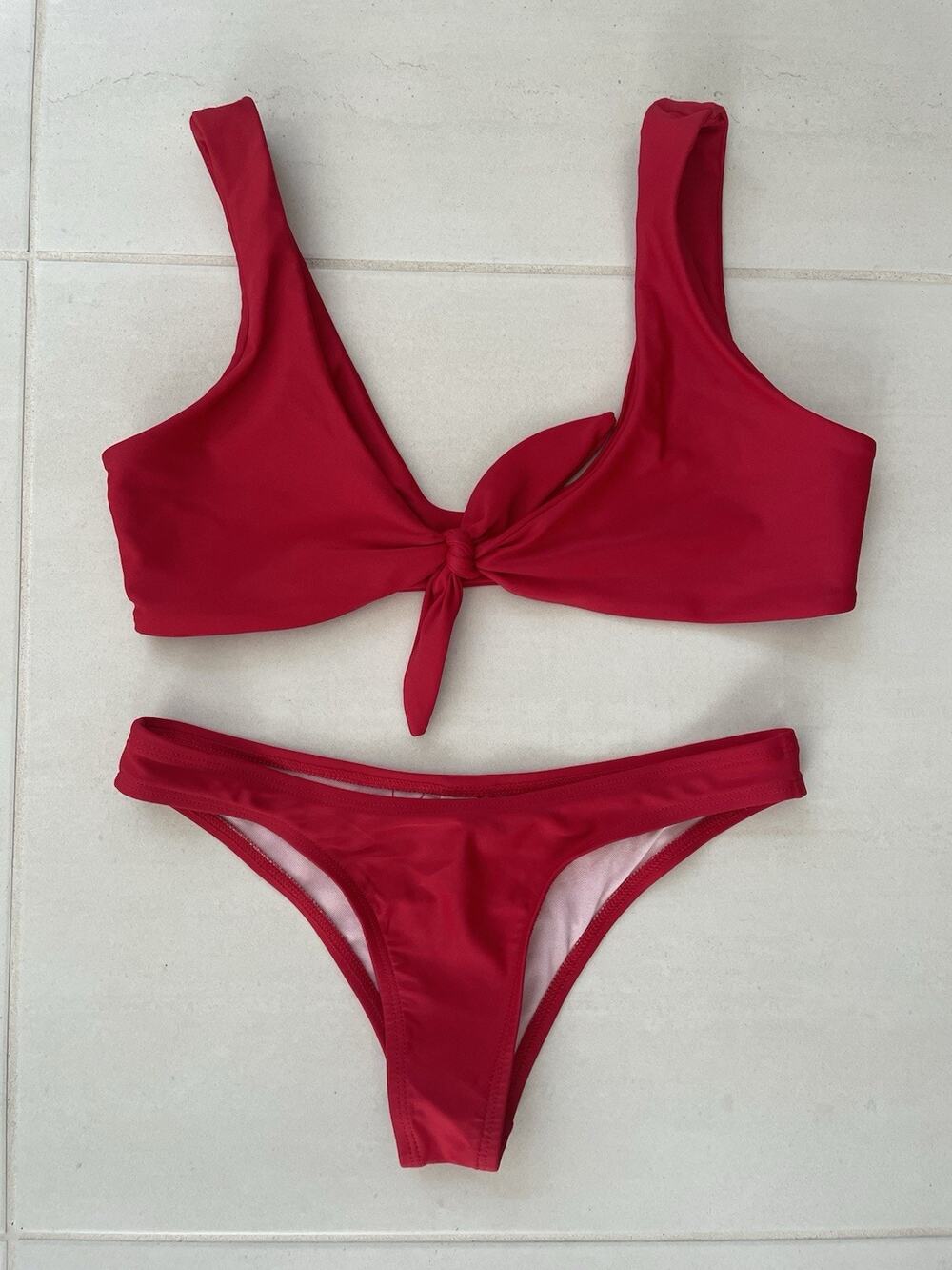 Dippin Daisys Bikini Swim Muse Cheeky Coastal Resort Beach Summer Red